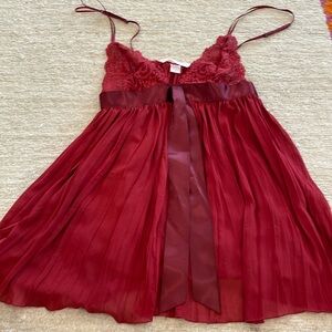Small Victoria Secret Red Chemise